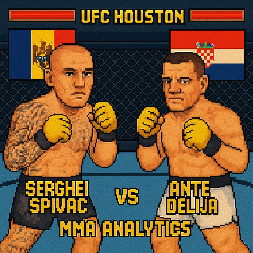 Serghei Spivac vs Ante Delija - UFC Fight Night: Strickland vs. Hernandez
